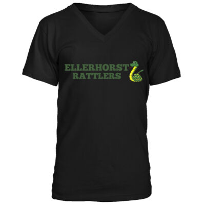 Ellerhorst Rattlers - Men's Premium V-Neck T-Shirt Thumbnail