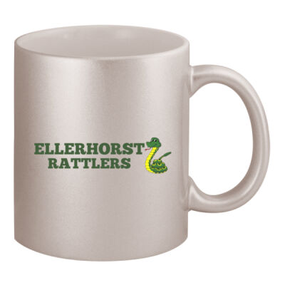 Ellerhorst Rattlers - 11oz Metallic Silver Mug Thumbnail