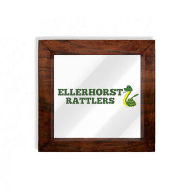 Ellerhorst Rattlers - Handmade Wood Framed Print 6x6 Thumbnail