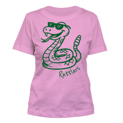 Rattlers Mascot - Women's Standard Misses Cut T-Shirt Thumbnail