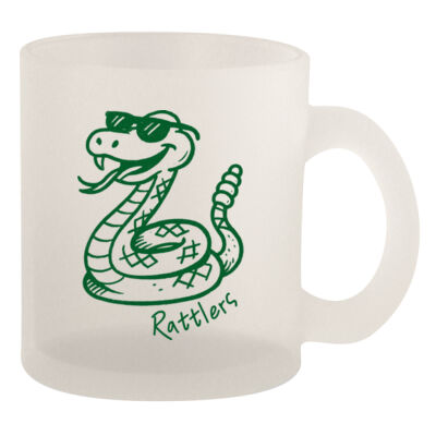 Rattlers Mascot - 10oz Frosted Mug Thumbnail