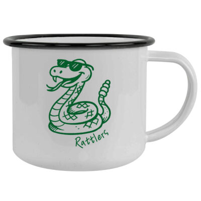 Rattlers Mascot - 12oz Camping Mug Thumbnail