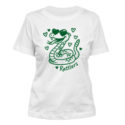 Hearts Rattlers Mascot - Women's Standard Misses Cut T-Shirt Thumbnail
