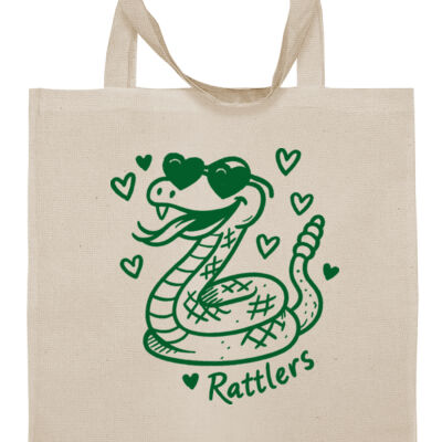 Hearts Rattlers Mascot - Tote Bag Thumbnail