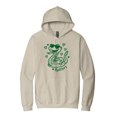 Hearts Rattlers Mascot Unisex Hoodie  Thumbnail