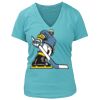 Women's Premium Deep V-Neck T-Shirt Thumbnail