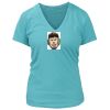 Women's Premium Deep V-Neck T-Shirt Thumbnail