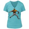 Women's Premium Deep V-Neck T-Shirt Thumbnail
