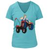 Women's Premium Deep V-Neck T-Shirt Thumbnail