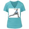 Women's Premium Deep V-Neck T-Shirt Thumbnail