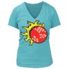 Women's Premium Deep V-Neck T-Shirt Thumbnail