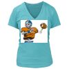 Women's Premium Deep V-Neck T-Shirt Thumbnail