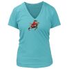 Women's Premium Deep V-Neck T-Shirt Thumbnail