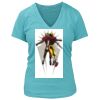 Women's Premium Deep V-Neck T-Shirt Thumbnail