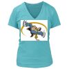 Women's Premium Deep V-Neck T-Shirt Thumbnail