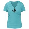 Women's Premium Deep V-Neck T-Shirt Thumbnail