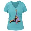 Women's Premium Deep V-Neck T-Shirt Thumbnail