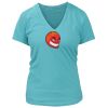 Women's Premium Deep V-Neck T-Shirt Thumbnail