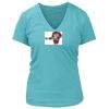 Women's Premium Deep V-Neck T-Shirt Thumbnail