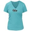 Women's Premium Deep V-Neck T-Shirt Thumbnail