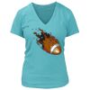 Women's Premium Deep V-Neck T-Shirt Thumbnail