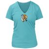 Women's Premium Deep V-Neck T-Shirt Thumbnail