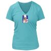 Women's Premium Deep V-Neck T-Shirt Thumbnail
