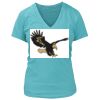 Women's Premium Deep V-Neck T-Shirt Thumbnail