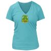 Women's Premium Deep V-Neck T-Shirt Thumbnail