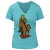 Women's Premium Deep V-Neck T-Shirt Thumbnail