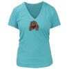 Women's Premium Deep V-Neck T-Shirt Thumbnail