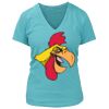 Women's Premium Deep V-Neck T-Shirt Thumbnail