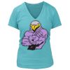 Women's Premium Deep V-Neck T-Shirt Thumbnail