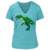 Women's Premium Deep V-Neck T-Shirt Thumbnail
