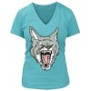 Women's Premium Deep V-Neck T-Shirt Thumbnail