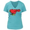Women's Premium Deep V-Neck T-Shirt Thumbnail