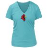 Women's Premium Deep V-Neck T-Shirt Thumbnail