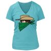 Women's Premium Deep V-Neck T-Shirt Thumbnail