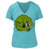 Women's Premium Deep V-Neck T-Shirt Thumbnail