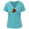 Women's Premium Deep V-Neck T-Shirt Thumbnail