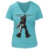 Women's Premium Deep V-Neck T-Shirt Thumbnail