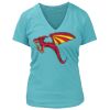 Women's Premium Deep V-Neck T-Shirt Thumbnail