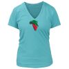 Women's Premium Deep V-Neck T-Shirt Thumbnail