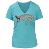 Women's Premium Deep V-Neck T-Shirt Thumbnail