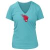 Women's Premium Deep V-Neck T-Shirt Thumbnail