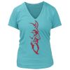Women's Premium Deep V-Neck T-Shirt Thumbnail