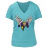 Women's Premium Deep V-Neck T-Shirt Thumbnail