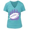Women's Premium Deep V-Neck T-Shirt Thumbnail