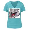 Women's Premium Deep V-Neck T-Shirt Thumbnail