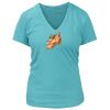 Women's Premium Deep V-Neck T-Shirt Thumbnail